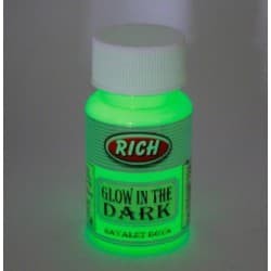 Rich Karanlıkta Parlayan Hayalet Boya Glow In The Dark 3000 Natural Yeşil 50 cc